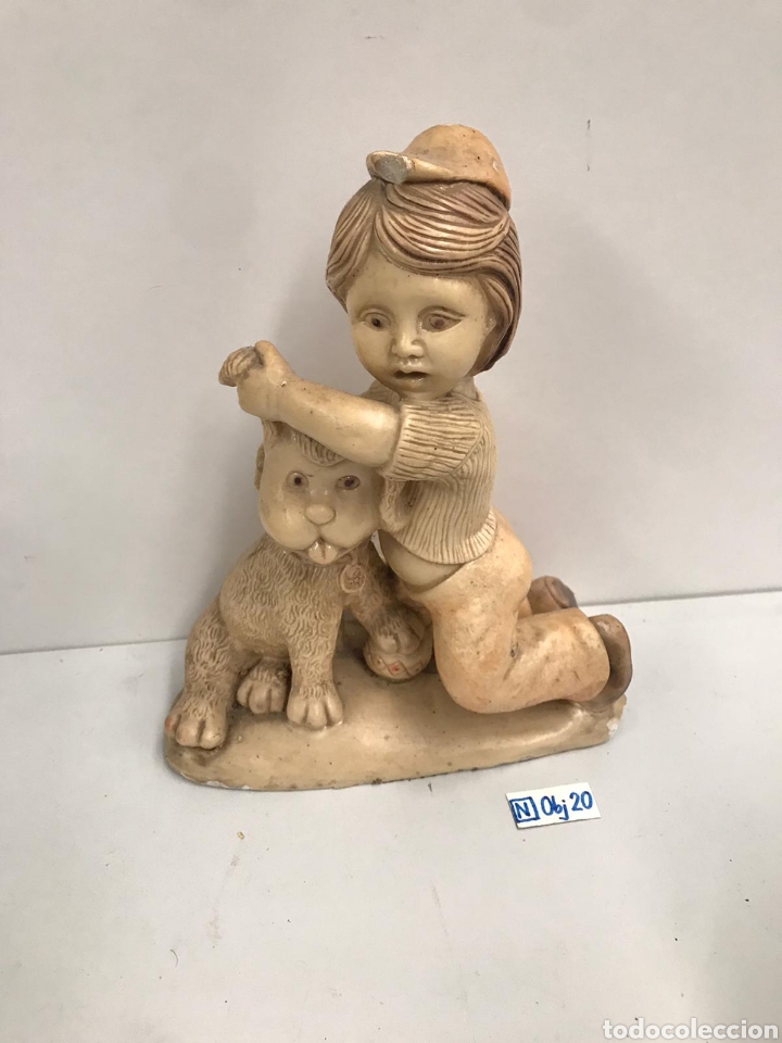 Antig&uuml;edades: Figura de escayola - Foto 1