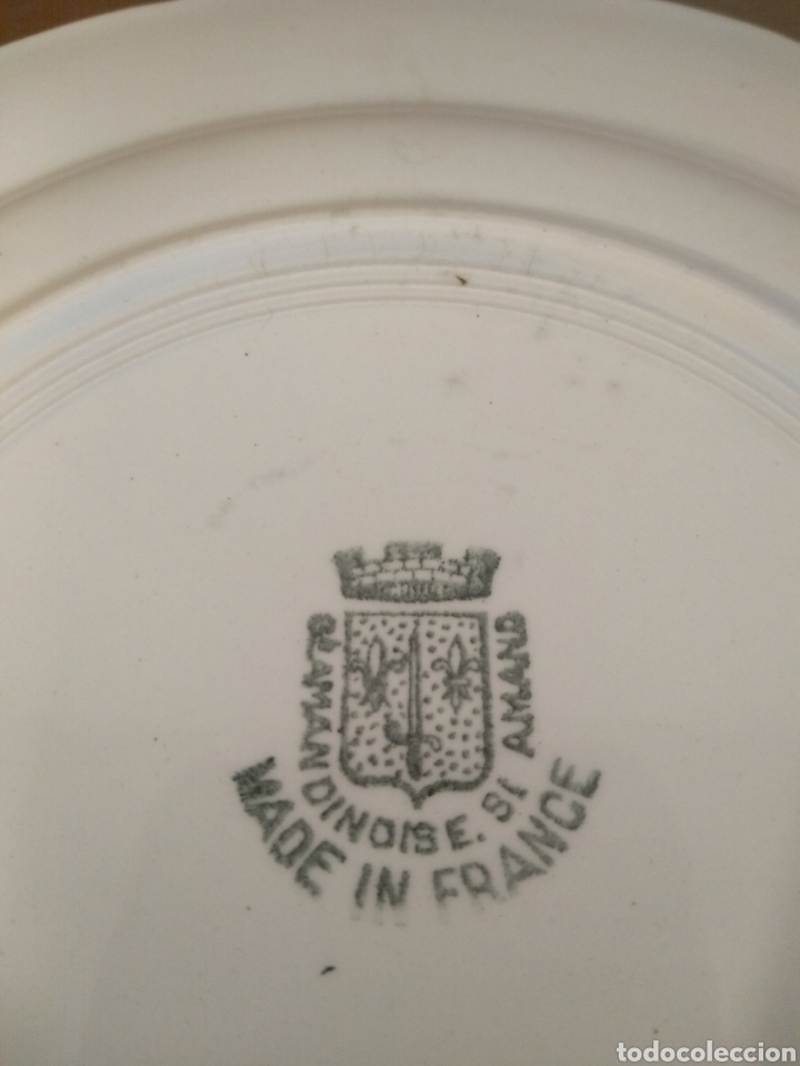 Antig&uuml;edades: Plato mes de Agosto Dinoise - Foto 3