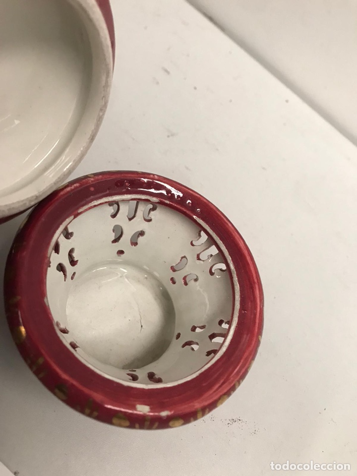 Antig&uuml;edades: Bombonera de porcelana - Foto 2