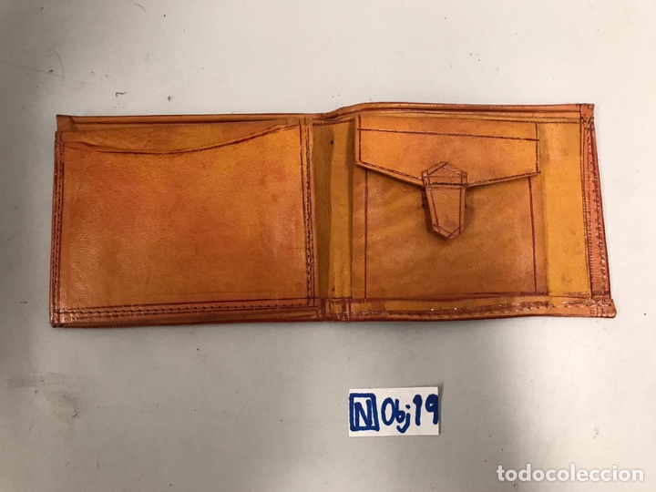 Antig&uuml;edades: Cartera de cuero - Foto 2