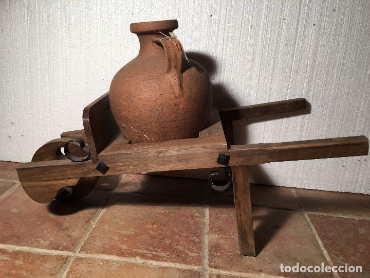 Antig&uuml;edades: CANTARERA CARRETILLA CON CANTARO - Foto 1