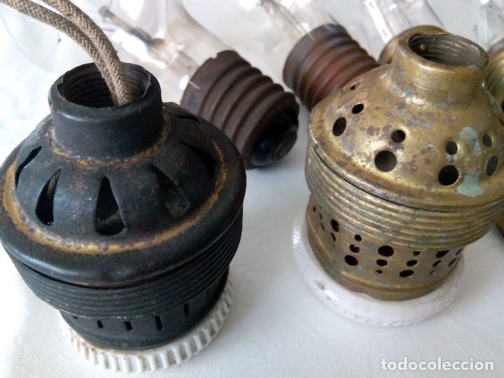 Antig&uuml;edades: LOTE BOMBILLAS Y CASQUILLOS E40 - Foto 10