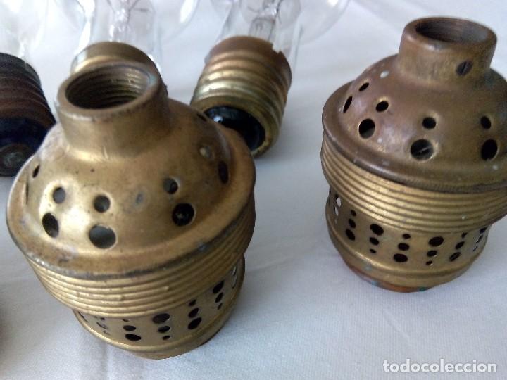 Antig&uuml;edades: LOTE BOMBILLAS Y CASQUILLOS E40 - Foto 11