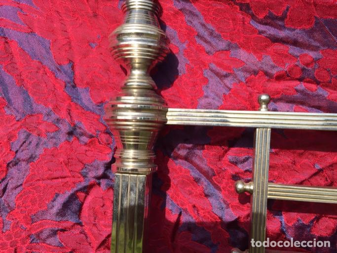 Antig&uuml;edades: CABECERO DE CAMA NIQUELADA - Foto 4