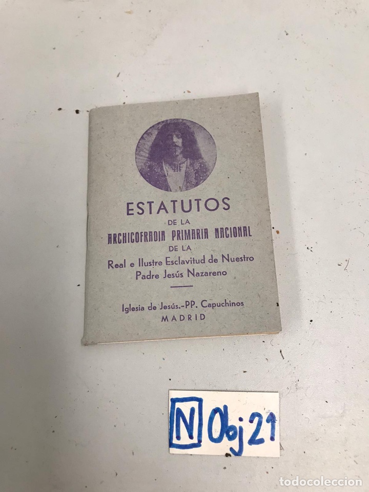 Antiquit&eacute;s: Estatutos de la archicofradia