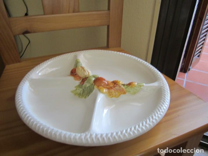 Antiquit&eacute;s: CENTRO DE MESA ENTREMESERO CERAMICA
