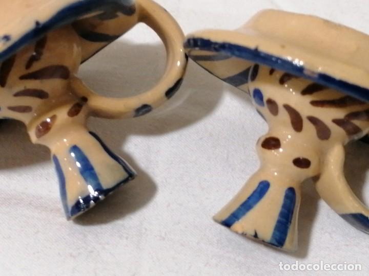 Antig&uuml;edades: Antiguas palmatorias esmaltadas - Foto 4