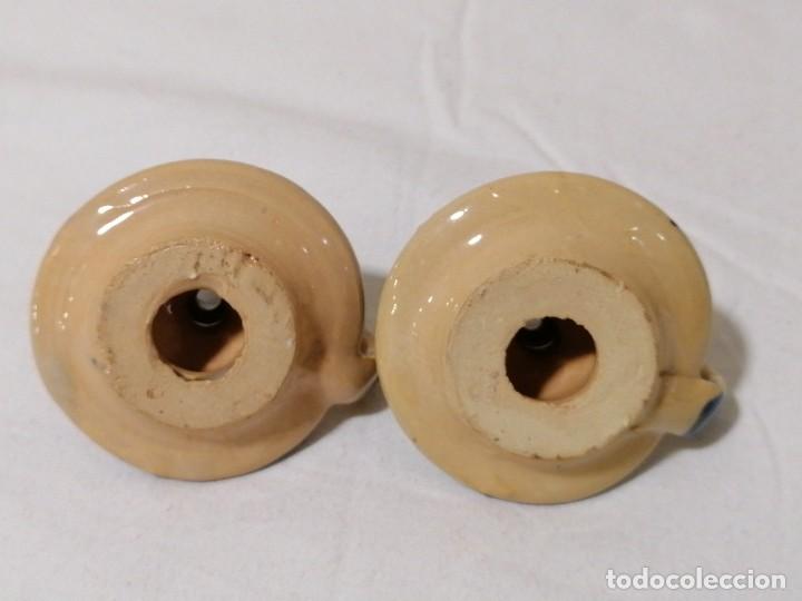 Antig&uuml;edades: Antiguas palmatorias esmaltadas - Foto 5