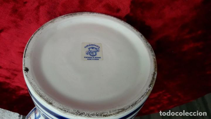Antig&uuml;edades: Jarra de ceramica la Huerta. - Foto 5