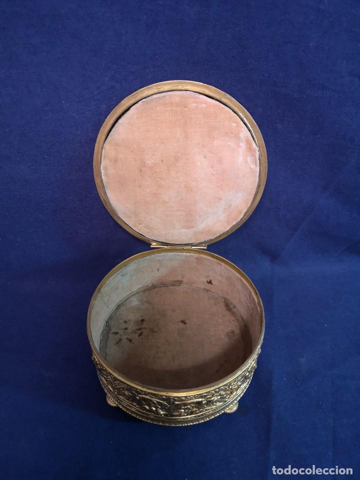 Antig&uuml;edades: CAJA FRANCESA EN BRONCE DORADO - Foto 8