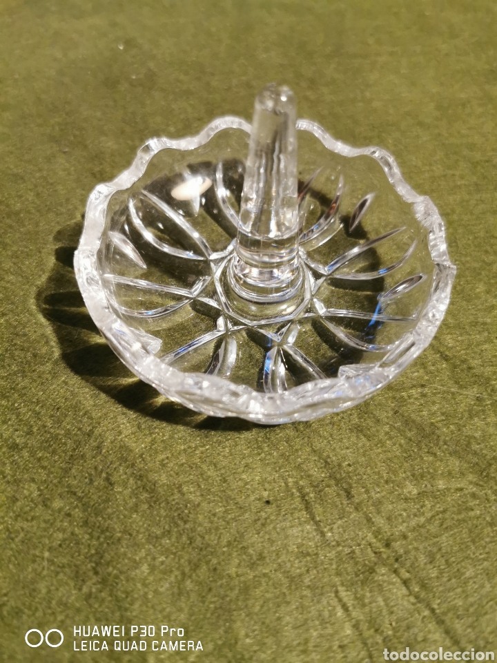 Antig&uuml;edades: cenicero de cristal - Foto 1