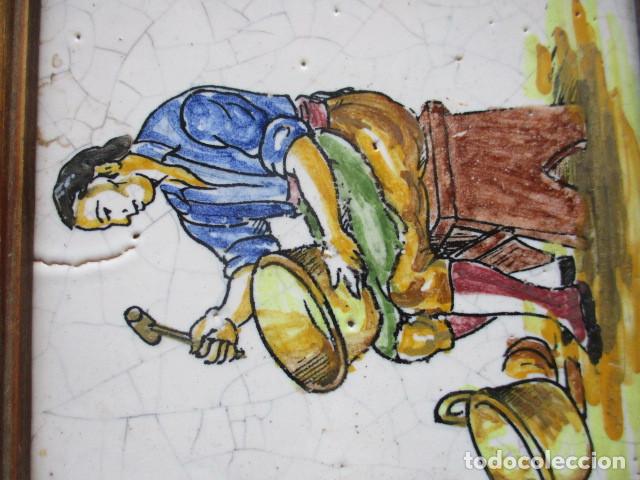 Antig&uuml;edades: Azulejo antiguo de oficio - Foto 2