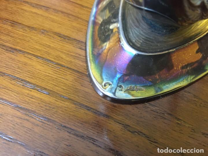 Antig&uuml;edades: Copa con figura mechero - Foto 4