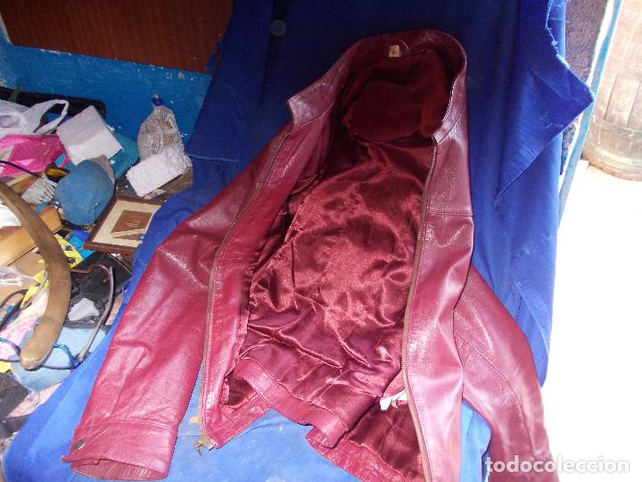 Antig&uuml;edades: cazadora de cuero de chica - Foto 5