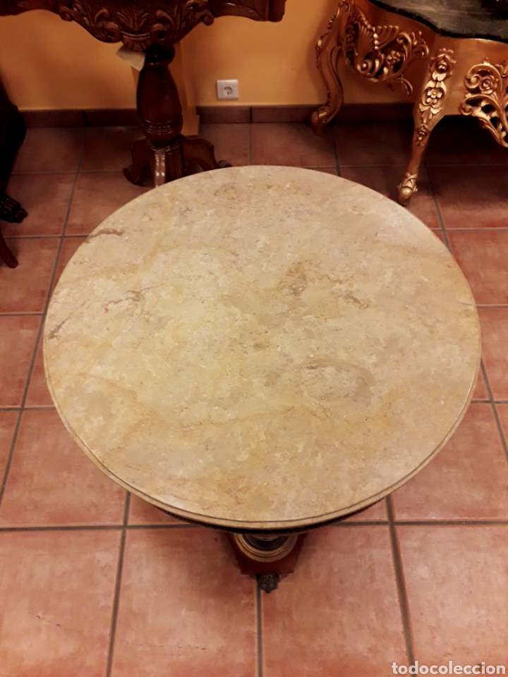 Antig&uuml;edades: MESA ESTILO IMPERIO - Foto 2