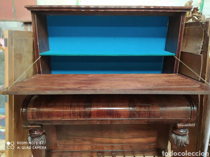 Antig&uuml;edades: ESCRITORIO PIANO PALISANDRO - Foto 2