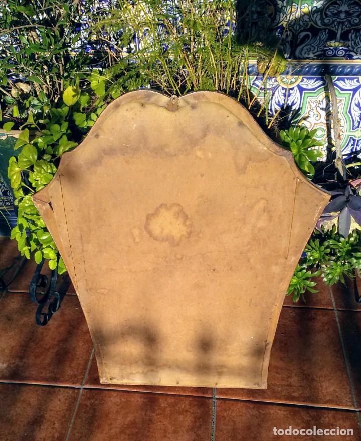 Antig&uuml;edades: Marco antiguo de madera con espejo - Foto 4