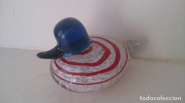 Antig&uuml;edades: PATO DE CRISTAL DE MURANO - Foto 6