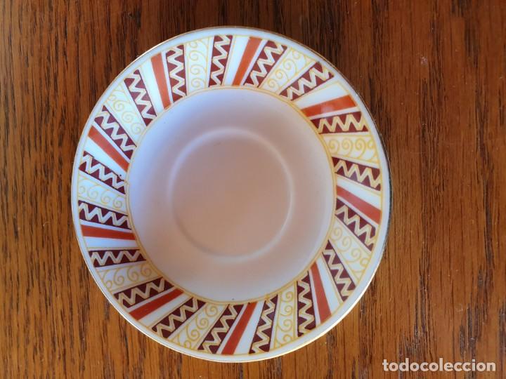 Antig&uuml;edades: Platos de cafe antiguos. - Foto 1