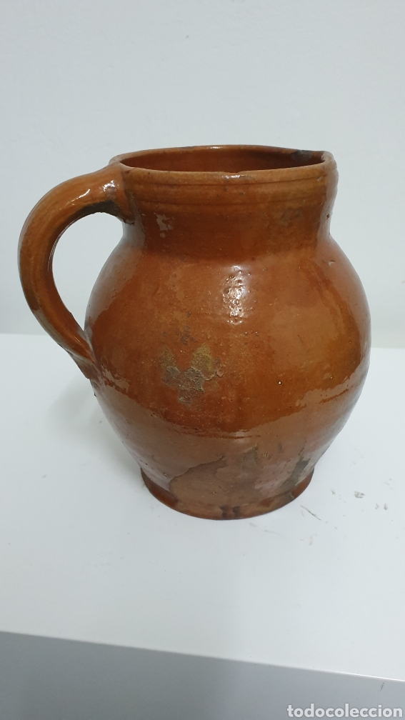 Antig&uuml;edades: Antiguo puchero vidriado. - Foto 3