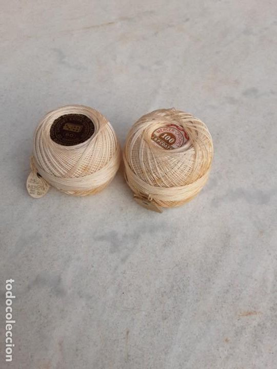 Antig&uuml;edades: 2 ovillos crochet - Foto 1