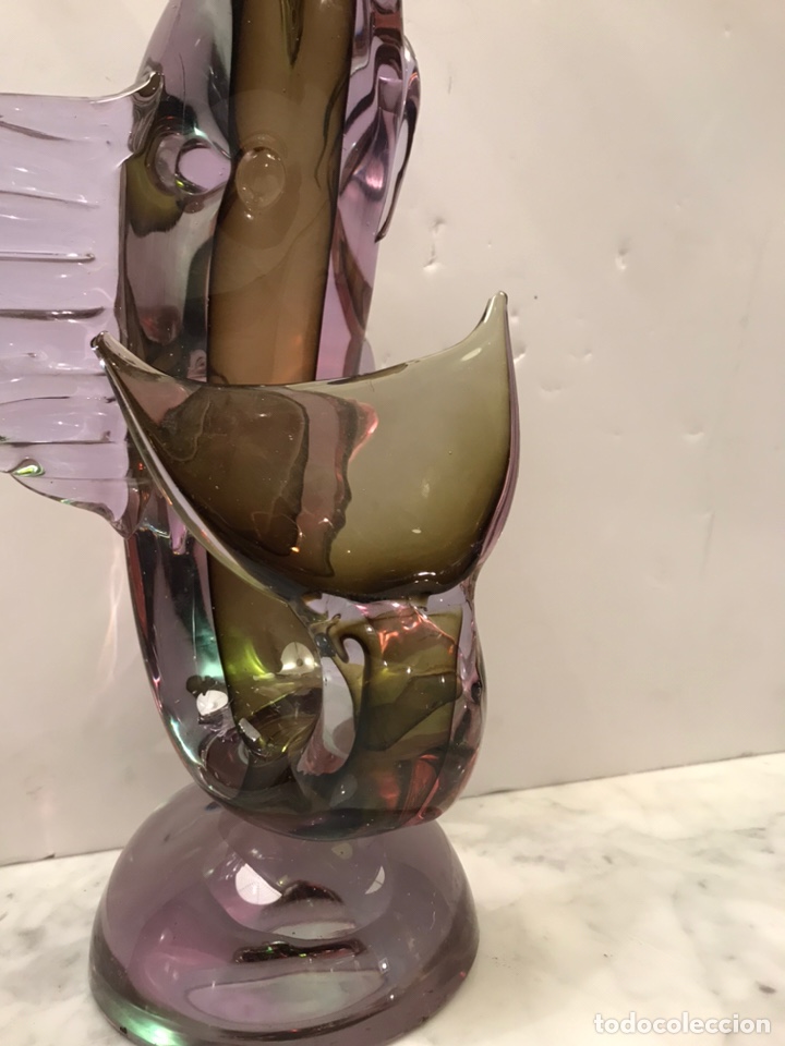 Antig&uuml;edades: PEZ ESPADA , MURANO 1950 - Foto 7