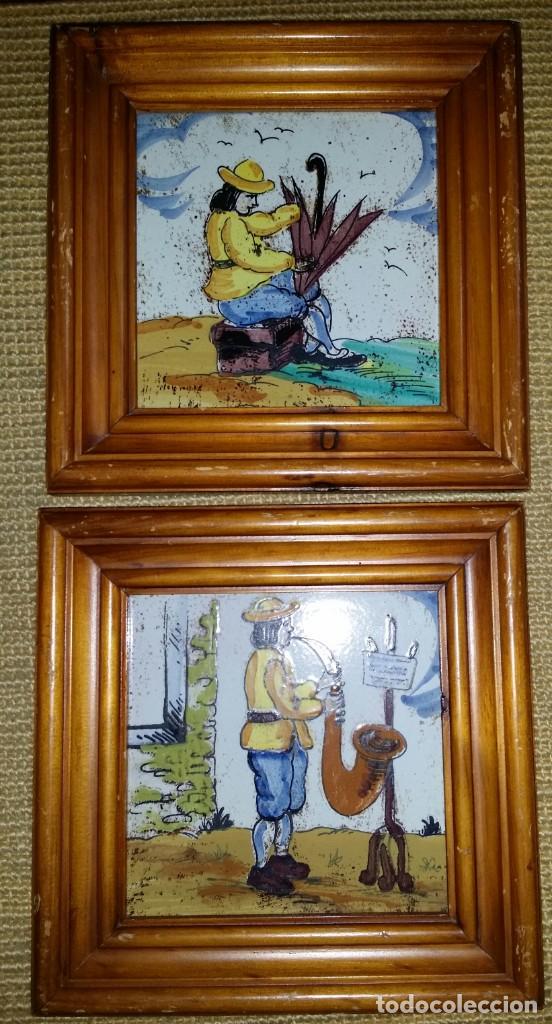 Antig&uuml;edades: AZULEJOS DE CERAMICA OFICIOS - Foto 1