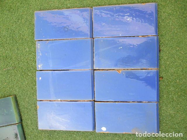 Antig&uuml;edades: Azulejos vierteaguas siglo XIX - Foto 1