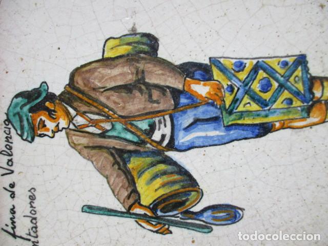 Antig&uuml;edades: Azulejo de oficios Valenciano - Foto 2