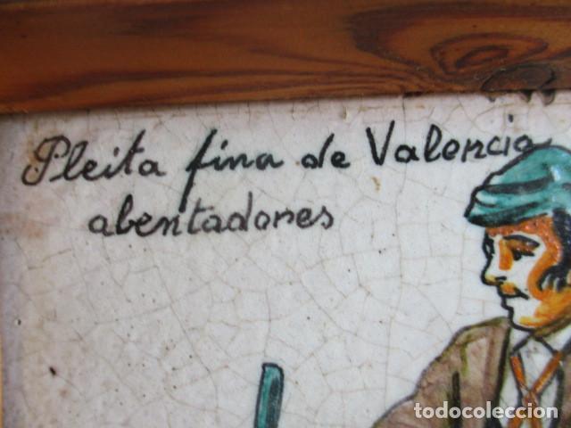 Antig&uuml;edades: Azulejo de oficios Valenciano - Foto 3