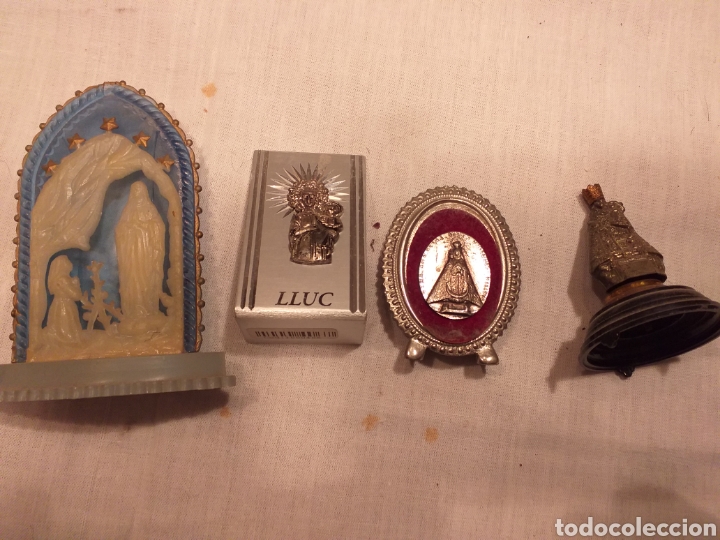 Antig&uuml;edades: 4 peanas de Virgenes - Foto 1