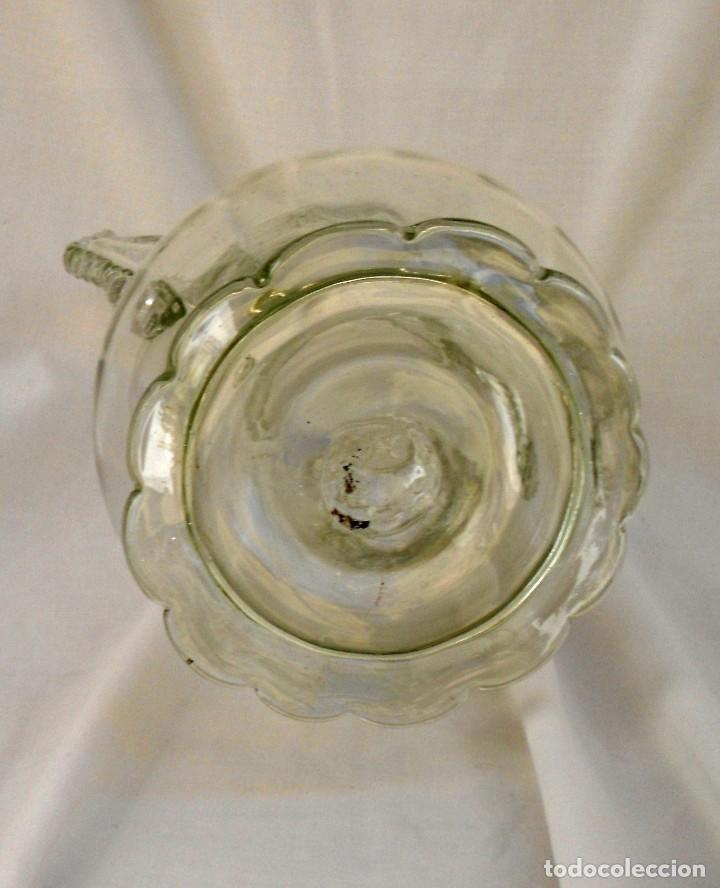 Antig&uuml;edades: florero de cristal de mallorca (soplado) - Foto 3