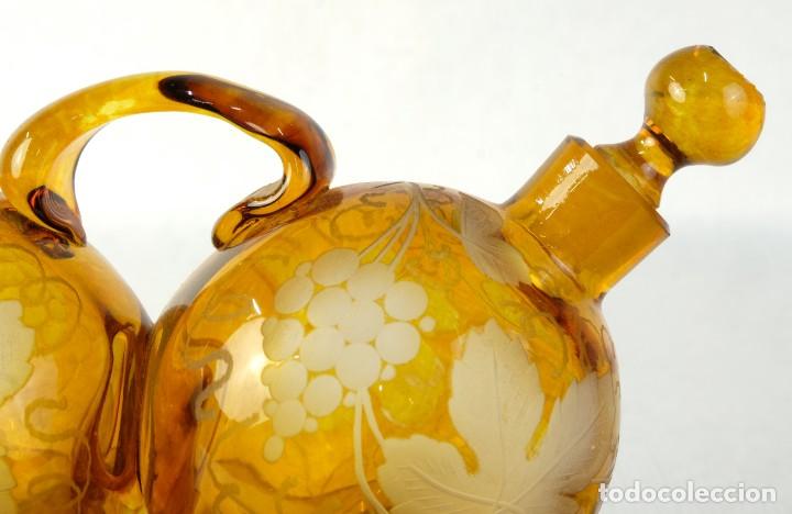 Antig&uuml;edades: Vinajeras en cristal tallado - Foto 3