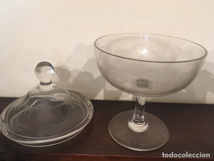 Antig&uuml;edades: Bombonera cristal - Foto 3