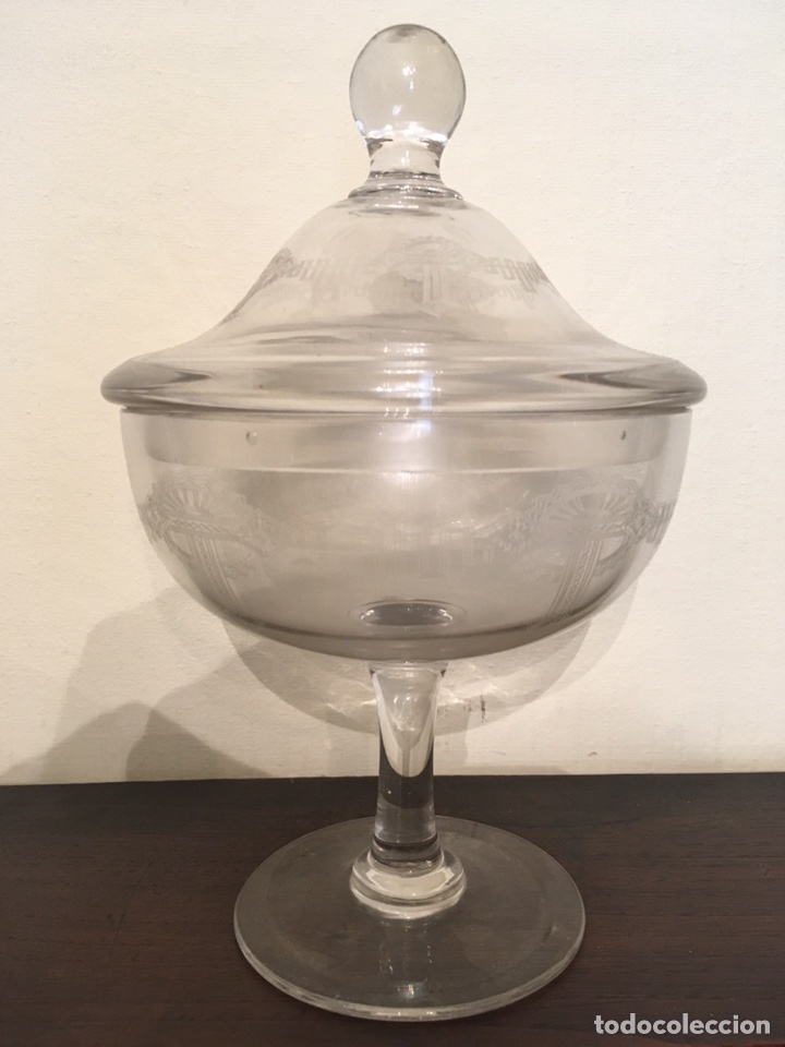 Antig&uuml;edades: Bombonera cristal - Foto 1