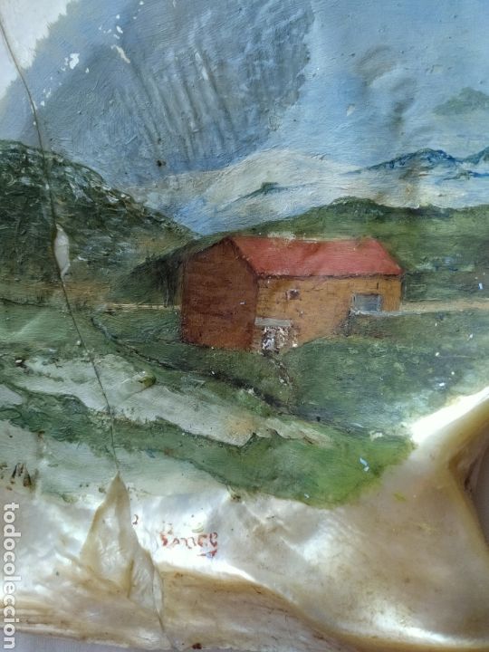Antig&uuml;edades: CONCHA DE N&Aacute;CAR CON FIRMA - Foto 2