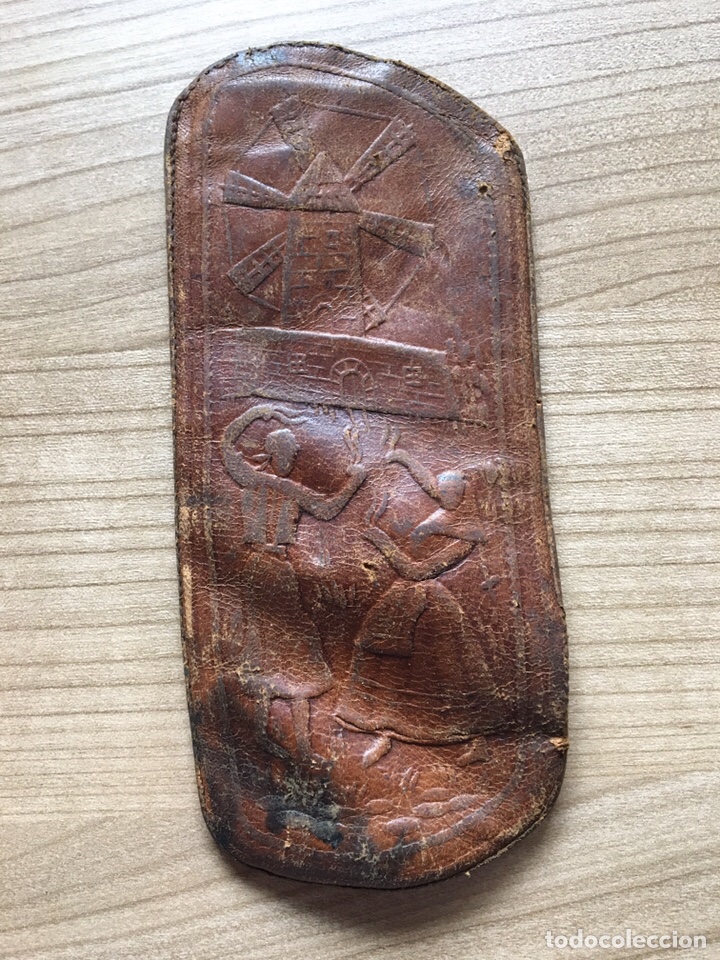 Antig&uuml;edades: Funda gafas. Indumentaria Mallorca. - Foto 1