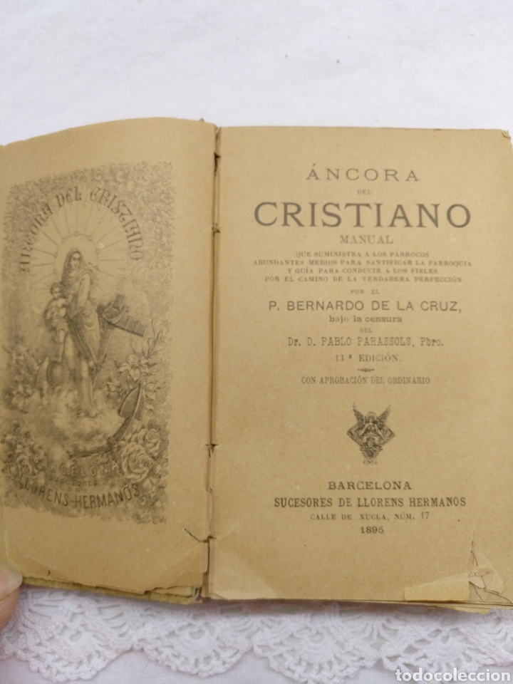Antig&uuml;edades: ANCORA DEL CRISTIANO 1895 - Foto 2
