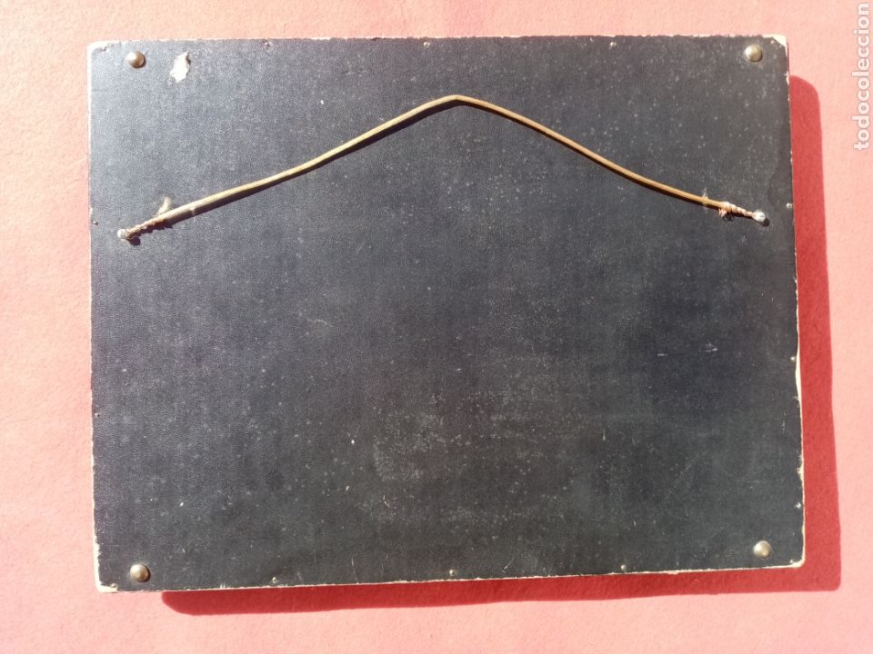 Antig&uuml;edades: Cuadro n&aacute;car madreperla - Foto 2
