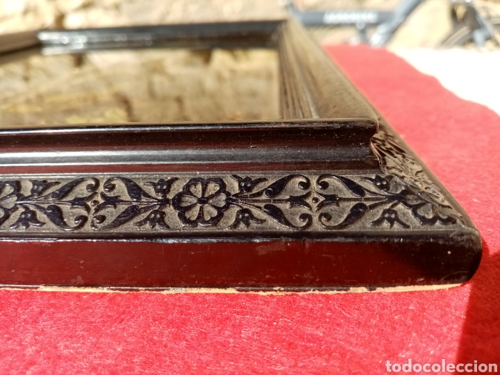 Antig&uuml;edades: Cuadro n&aacute;car madreperla - Foto 3