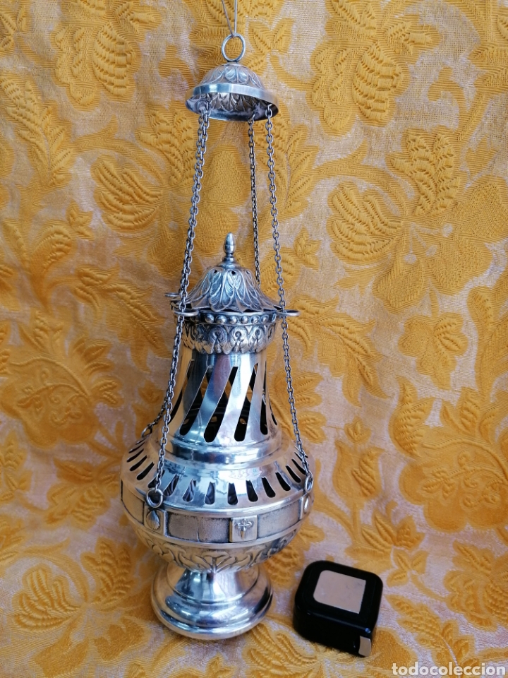 Antig&uuml;edades: BOTAFUMEIRO PLATEADO - Foto 2