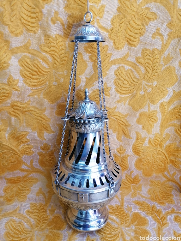 Antig&uuml;edades: BOTAFUMEIRO PLATEADO - Foto 7