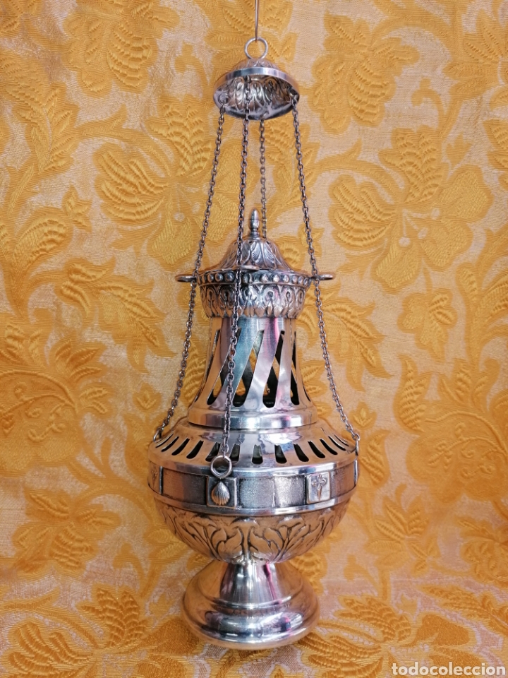 Antig&uuml;edades: BOTAFUMEIRO PLATEADO - Foto 14