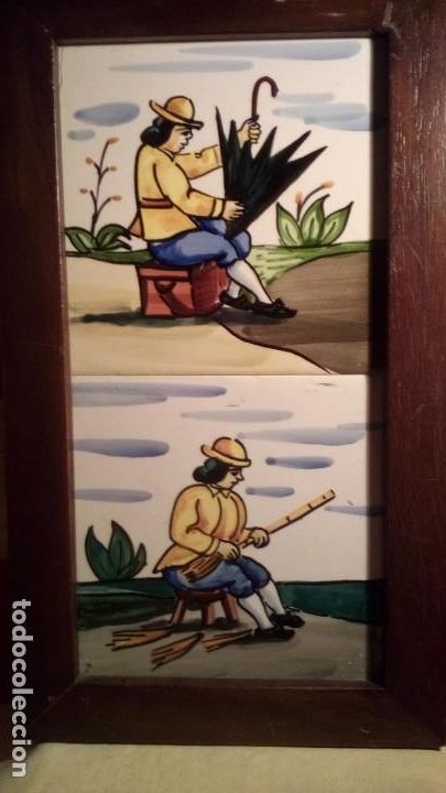 Antig&uuml;edades: AZULEJOS OFICIOS . - Foto 1