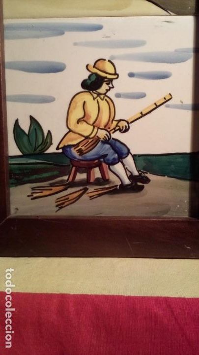 Antig&uuml;edades: AZULEJOS OFICIOS . - Foto 4