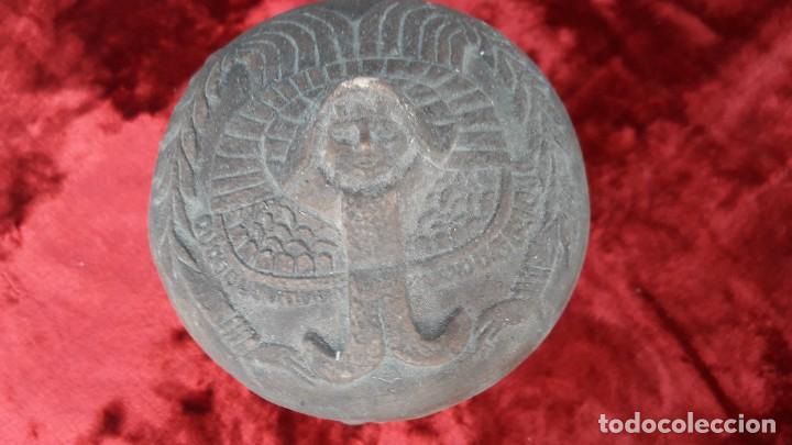 Antig&uuml;edades: Bote cer&aacute;mica decorado azteca - Foto 4