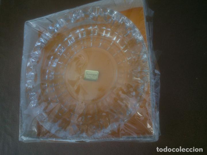 Antig&uuml;edades: CENICERO VINTAGE LUMINARC A&Ntilde;OS 70s