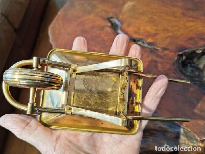 Antig&uuml;edades: ORIGINAL CARRO DE OBRAS EN BRONCE - Foto 6
