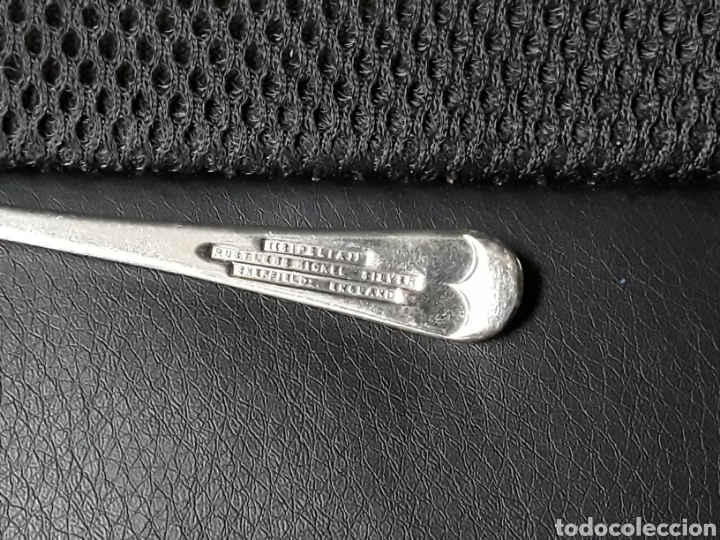 Antig&uuml;edades: CUCHARA SHEFFIELD. LOTE DE 7 CUCHARAS - Foto 4
