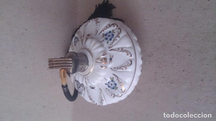 Antig&uuml;edades: Perfumador de cristal antiguo con borla - Foto 10